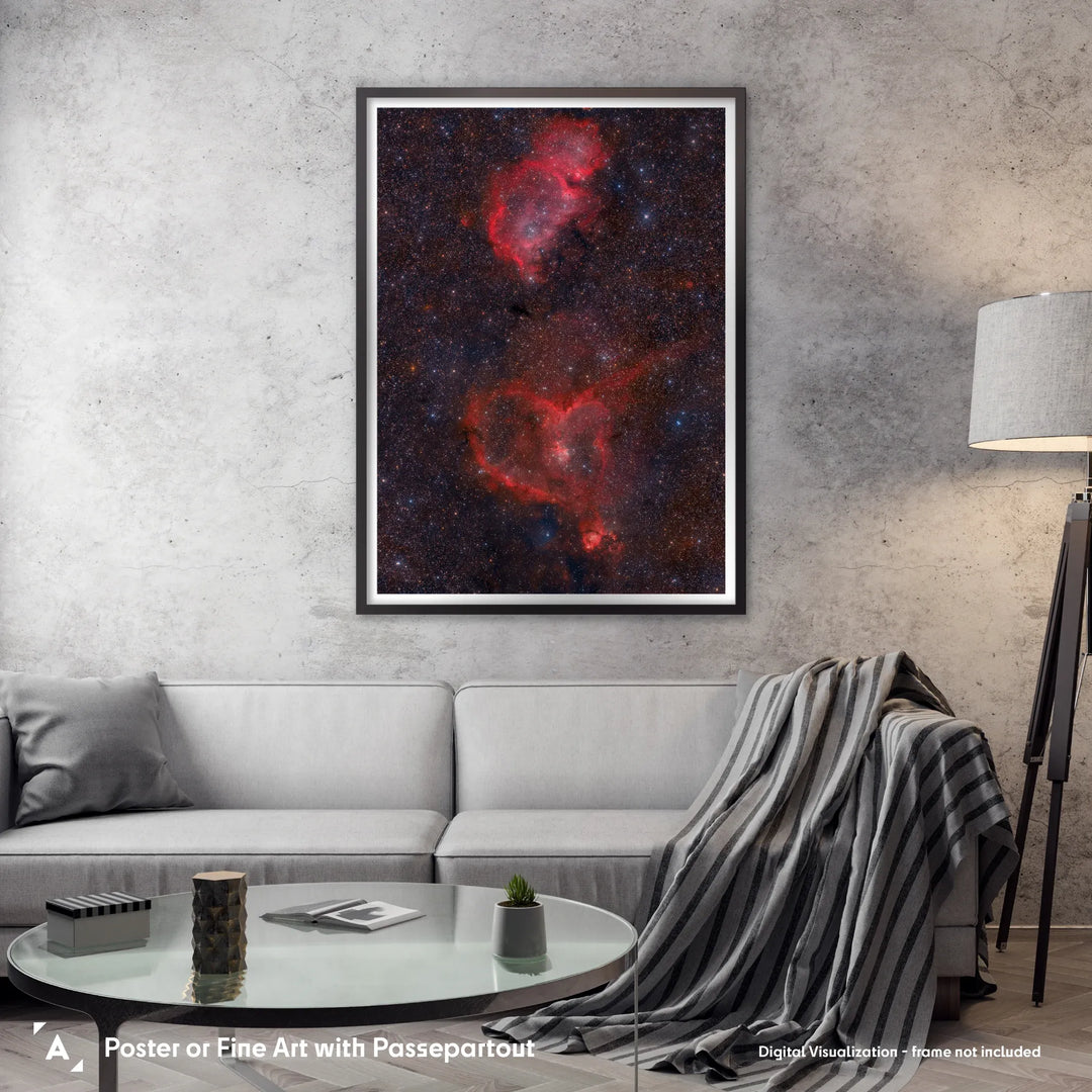 Dariusz Orlicz: Heart and Soul Nebulae Poster