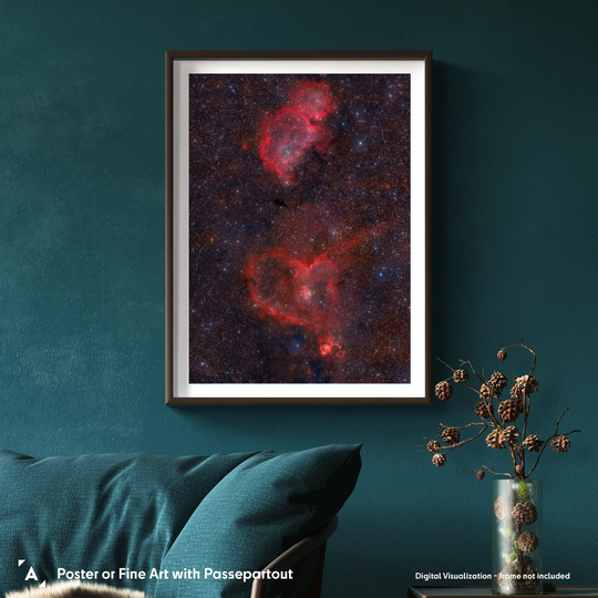 Dariusz Orlicz: Heart and Soul Nebulae Poster