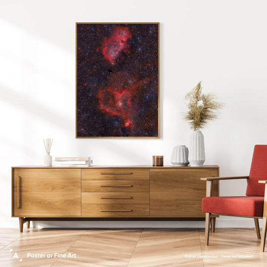 Dariusz Orlicz: Heart and Soul Nebulae Poster