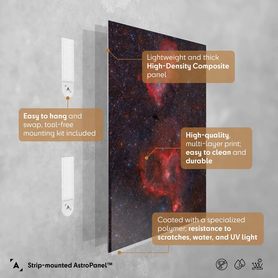 Dariusz Orlicz: Heart and Soul Nebulae Poster