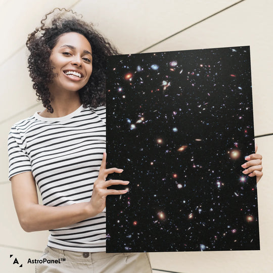 Hubble: eXtreme Deep Field (XDF) Poster (Remastered Version)