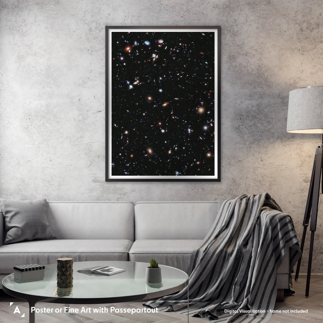 Hubble eXtreme Deep Field (XDF) Poster