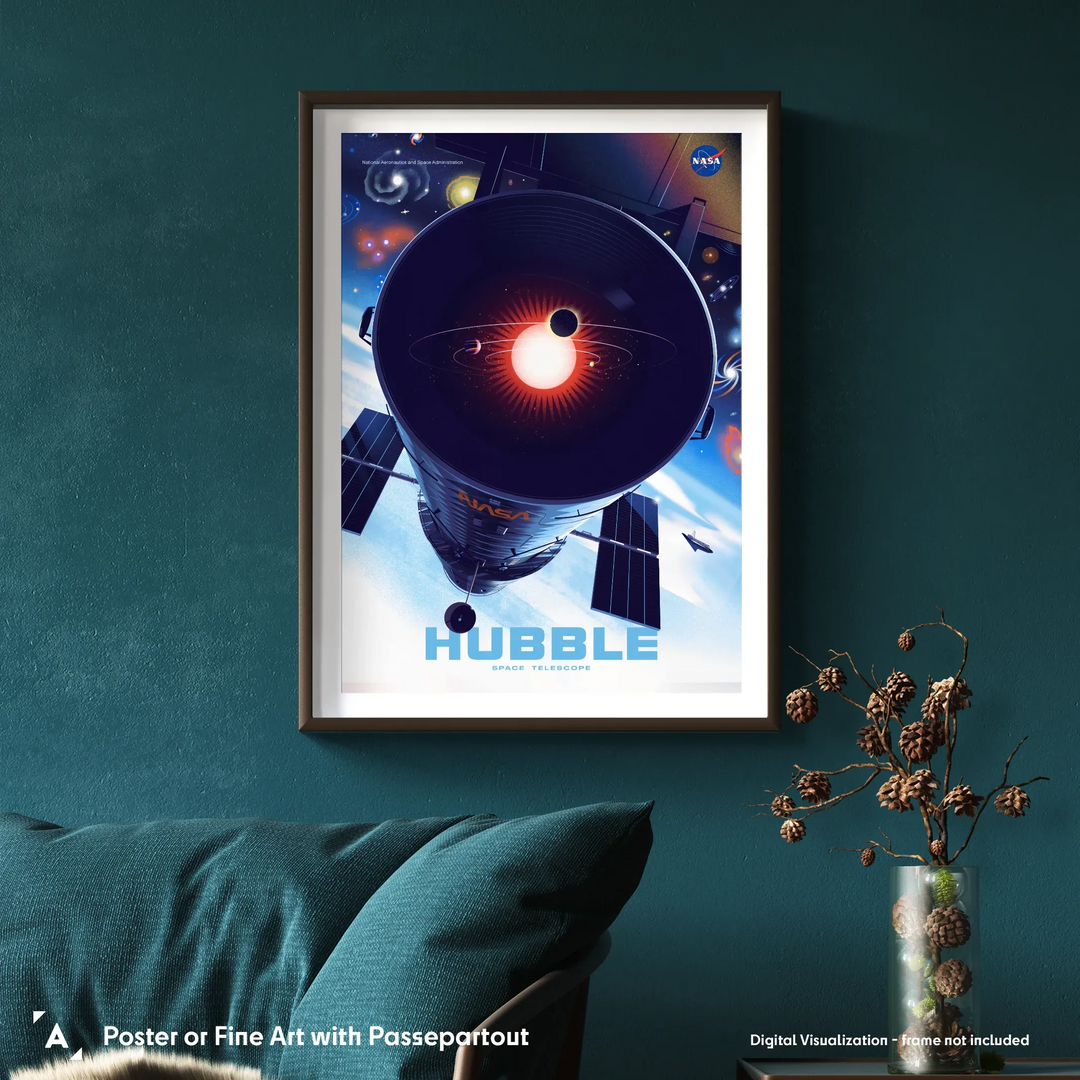 Hubble Space Telescope (HST) Poster