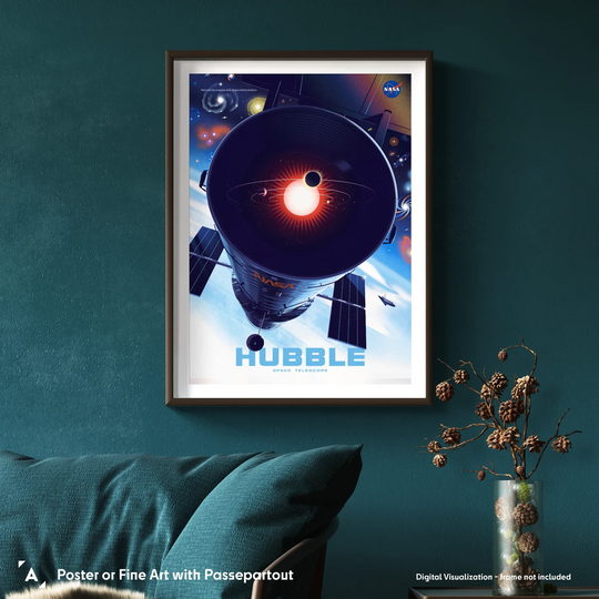 Hubble Space Telescope (HST) Poster