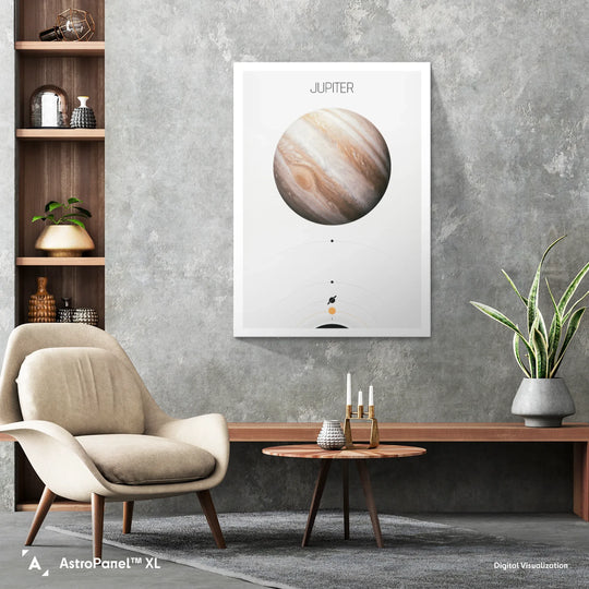 Solar System Light: Jupiter Poster