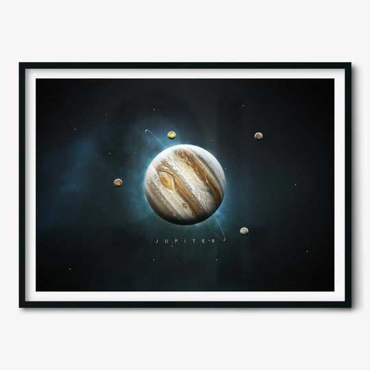 A Portrait of the Solar System: Jupiter Poster