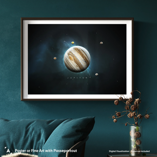 A Portrait of the Solar System: Jupiter Poster