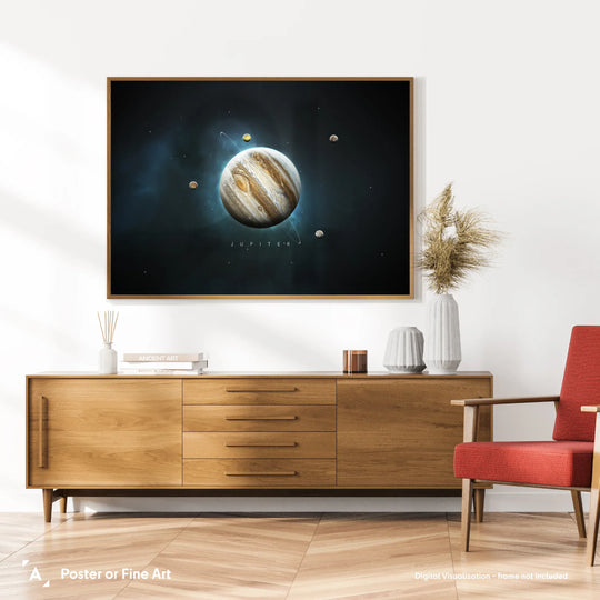 A Portrait of the Solar System: Jupiter Poster