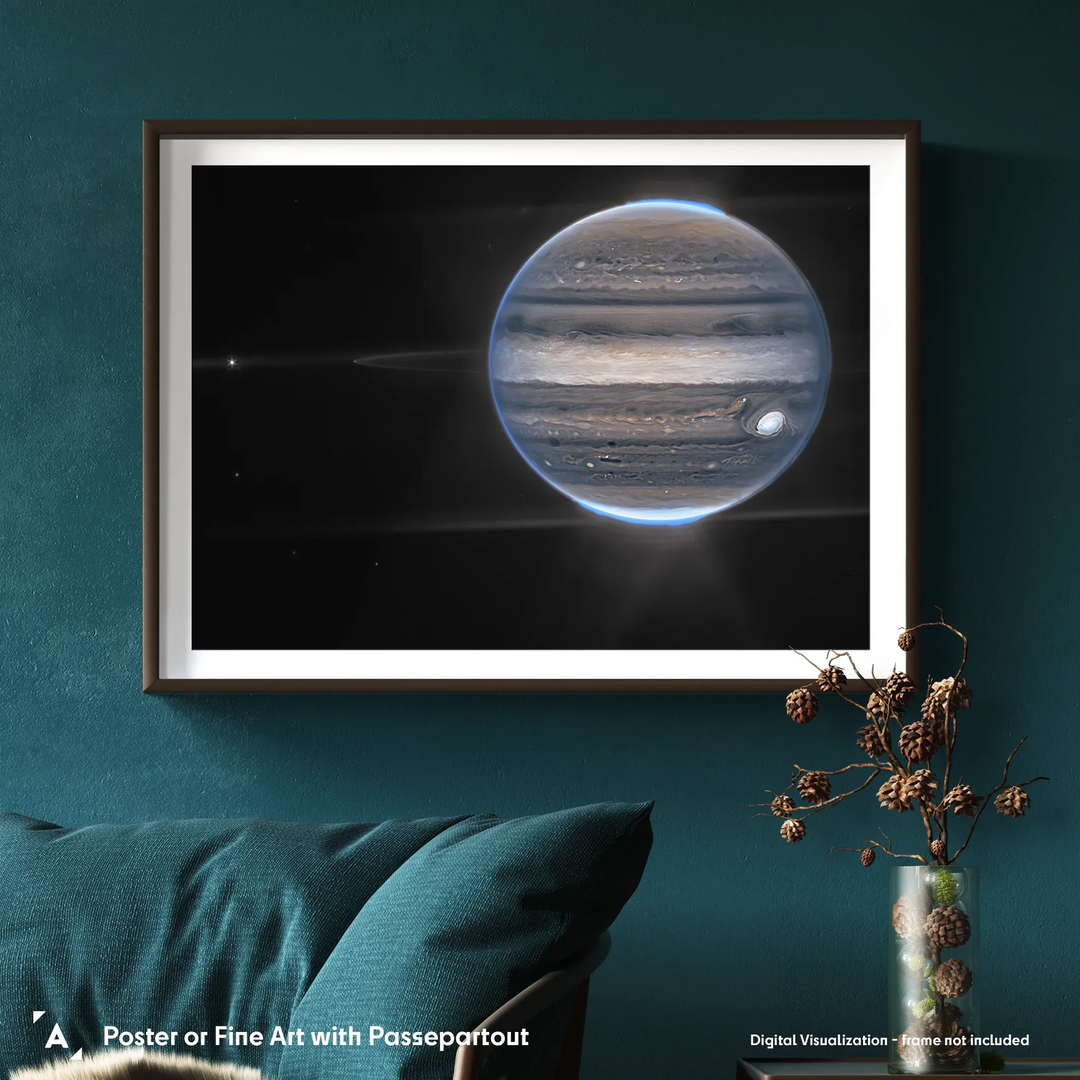 Jupiter Auroras Poster