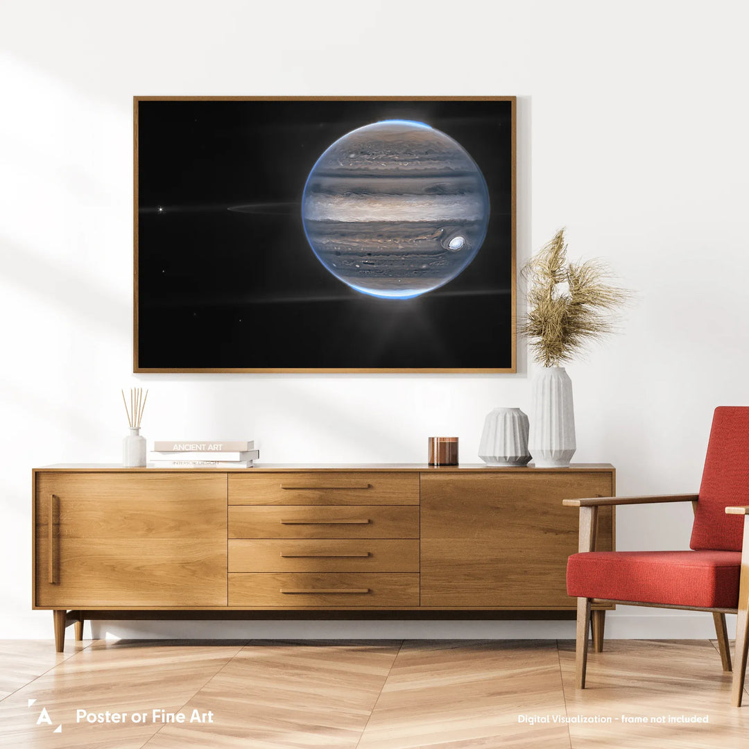 Jupiter Auroras Poster
