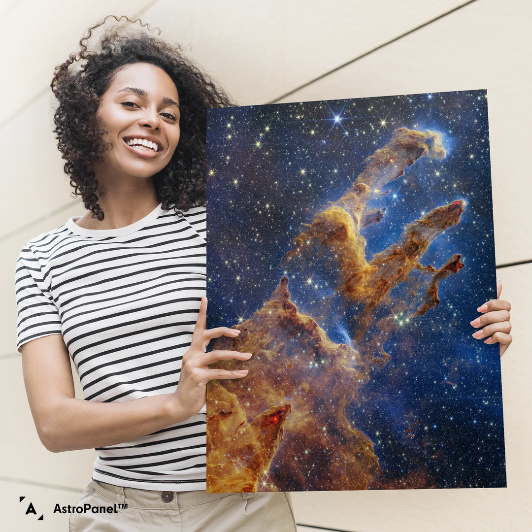 JWST: Pillars of Creation Poster
