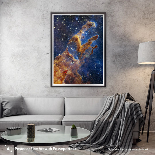 JWST: Pillars of Creation Poster
