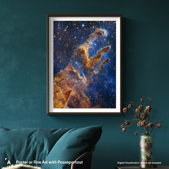 JWST: Pillars of Creation Poster