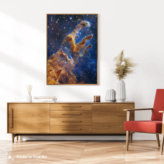 JWST: Pillars of Creation Poster