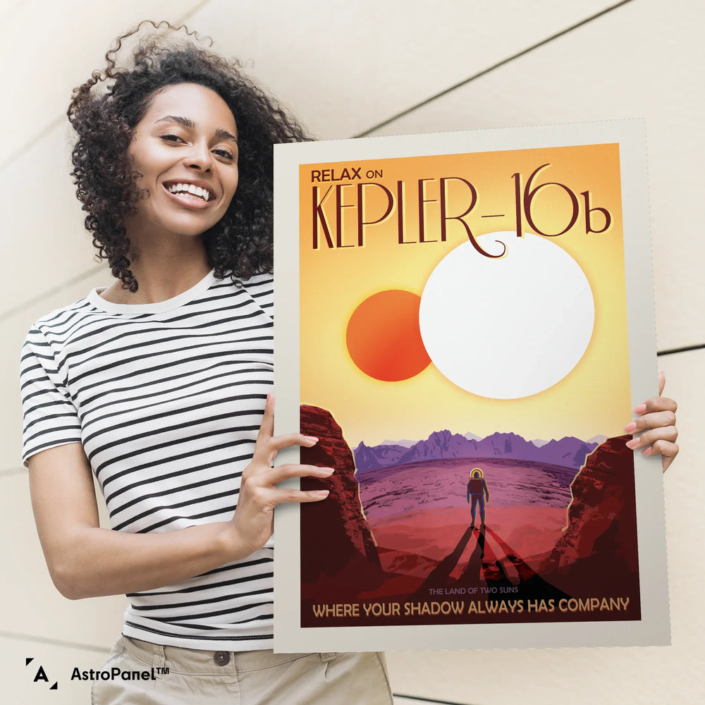 Kepler-16b: NASA Visions of the Future Poster