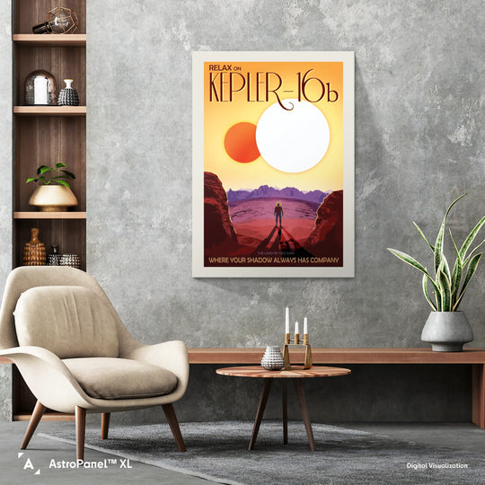 Kepler-16b: NASA Visions of the Future Poster