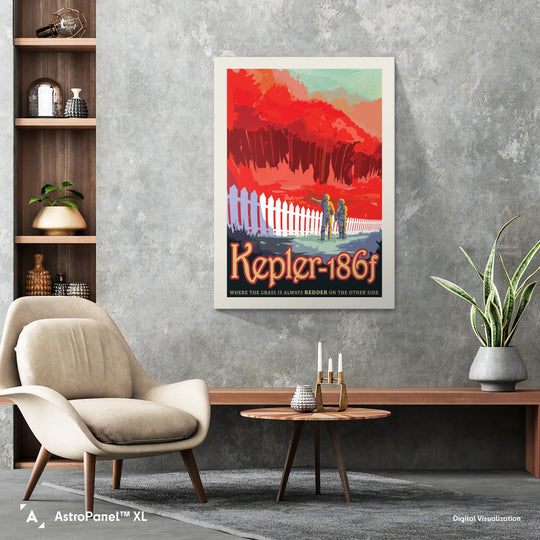Kepler-186f: NASA Visions of the Future Poster