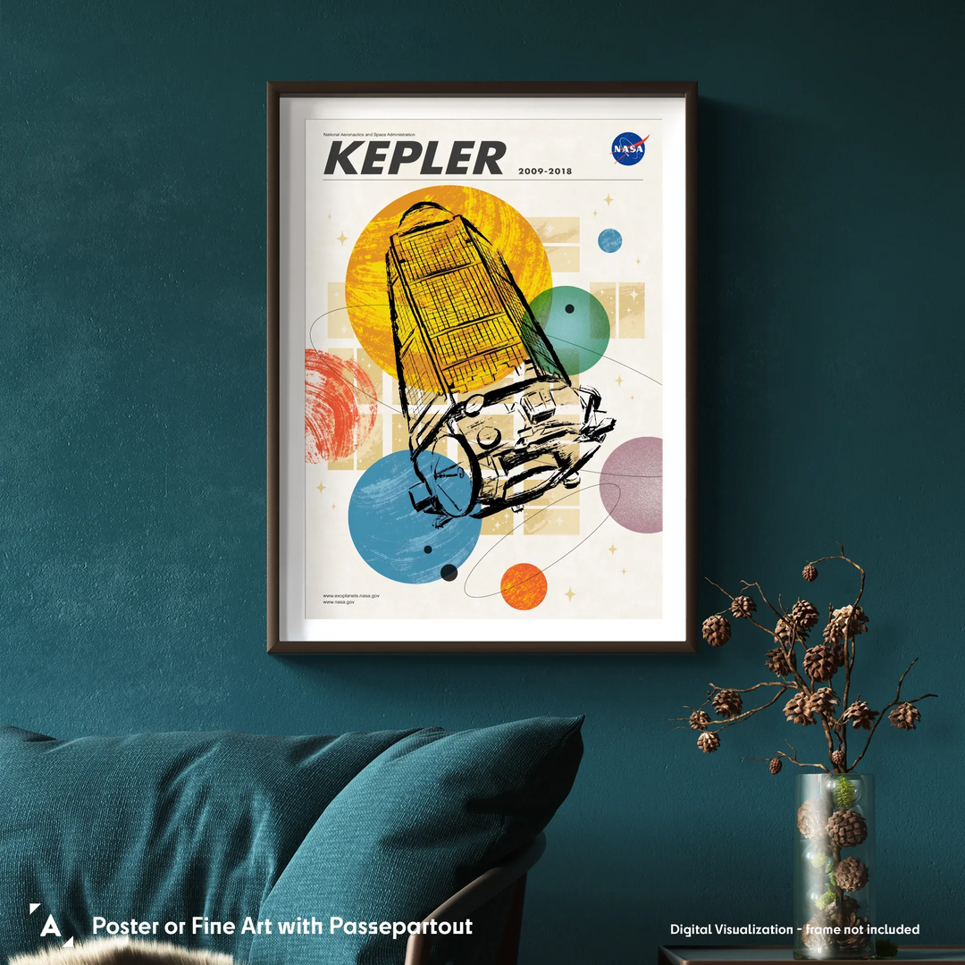 Kepler Space Telescope Poster