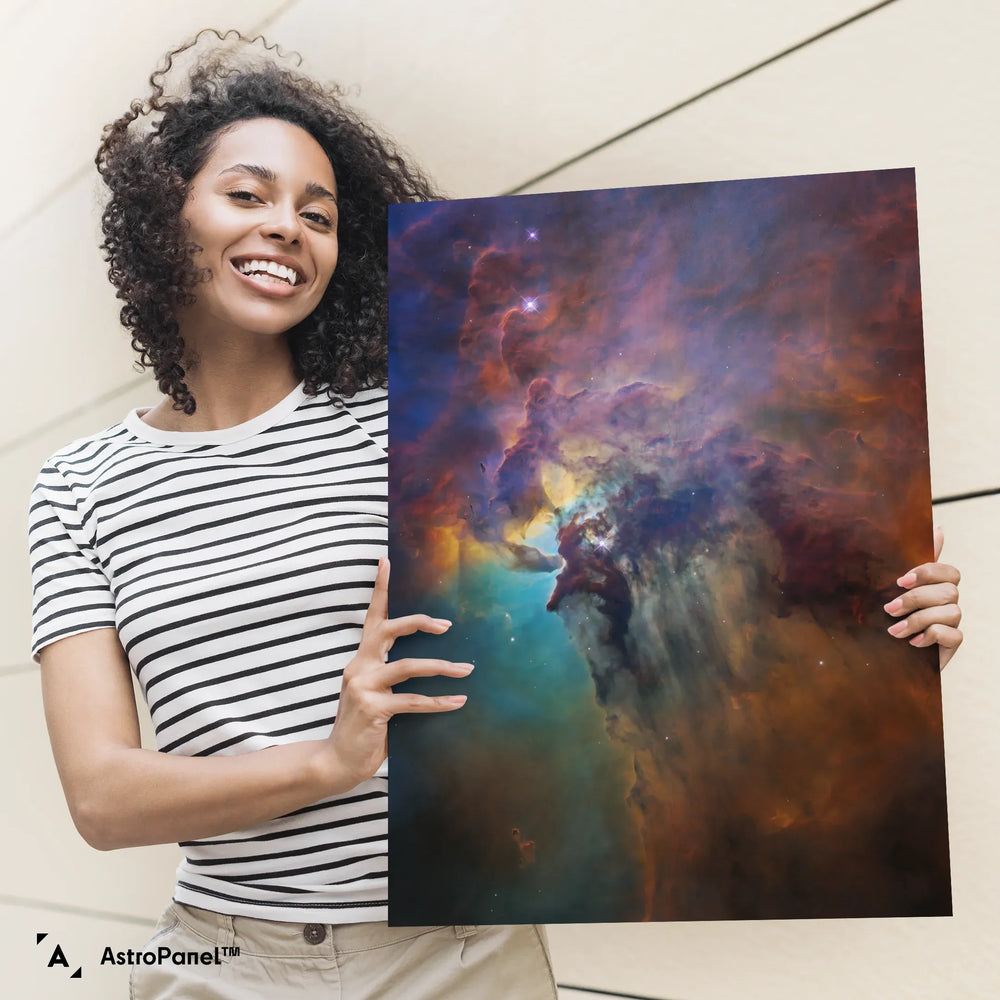 The Lagoon Nebula (M8) Poster