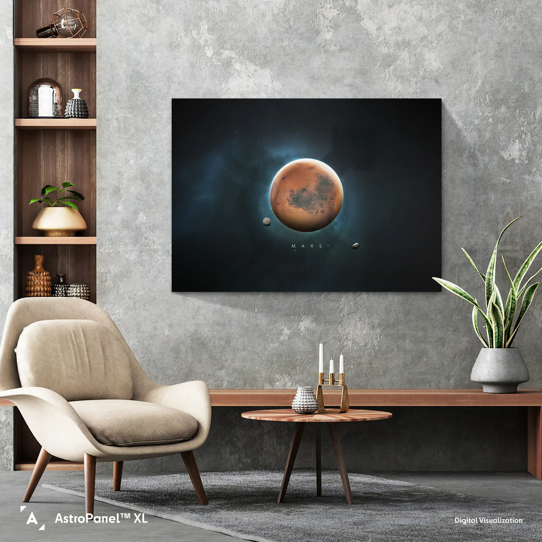 A Portrait of the Solar System: Mars Poster