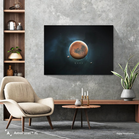 A Portrait of the Solar System: Mars Poster