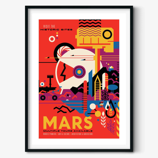 Mars: NASA Visions of the Future Poster
