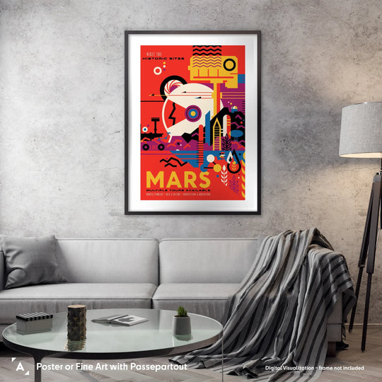 Mars: NASA Visions of the Future Poster