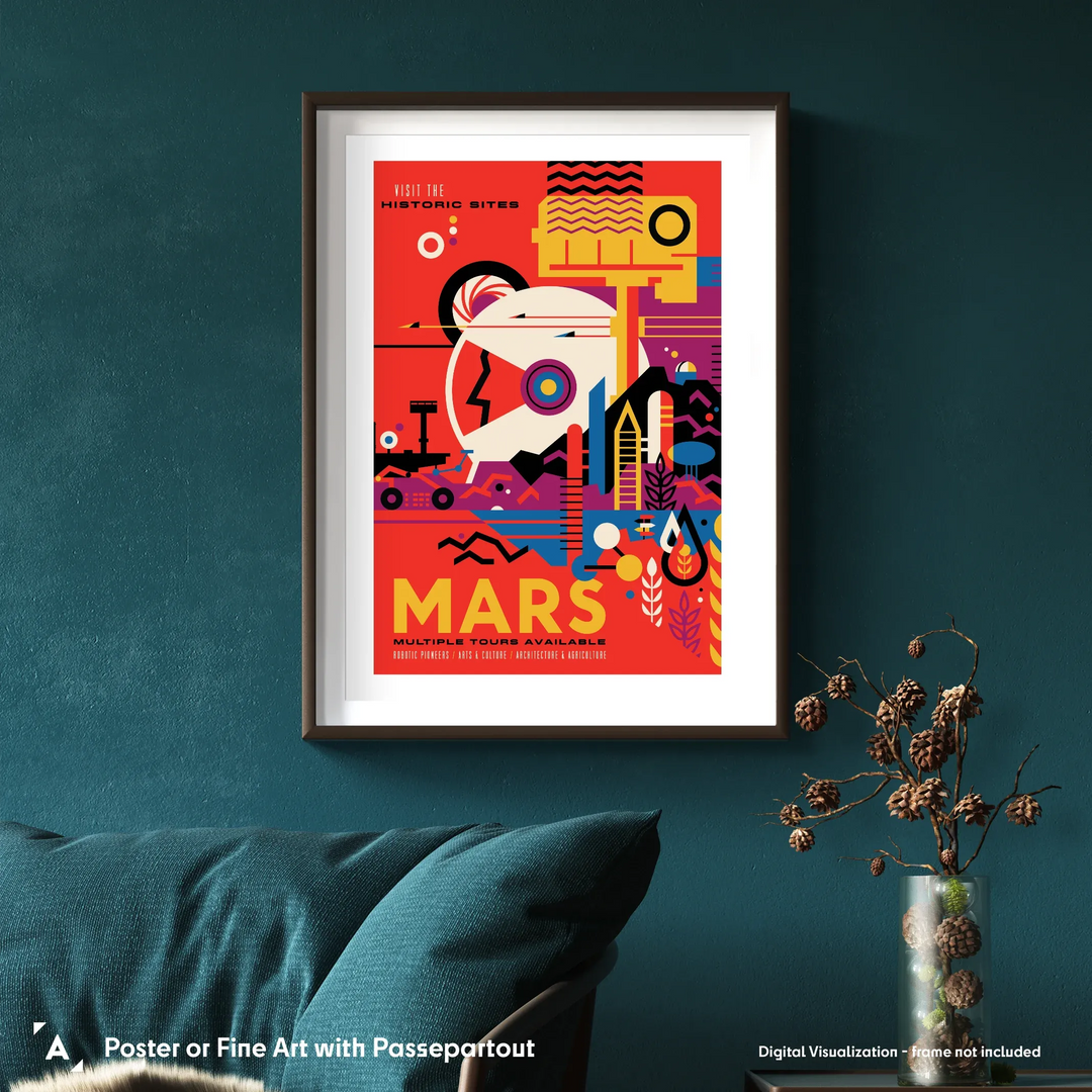 Mars: NASA Visions of the Future Poster