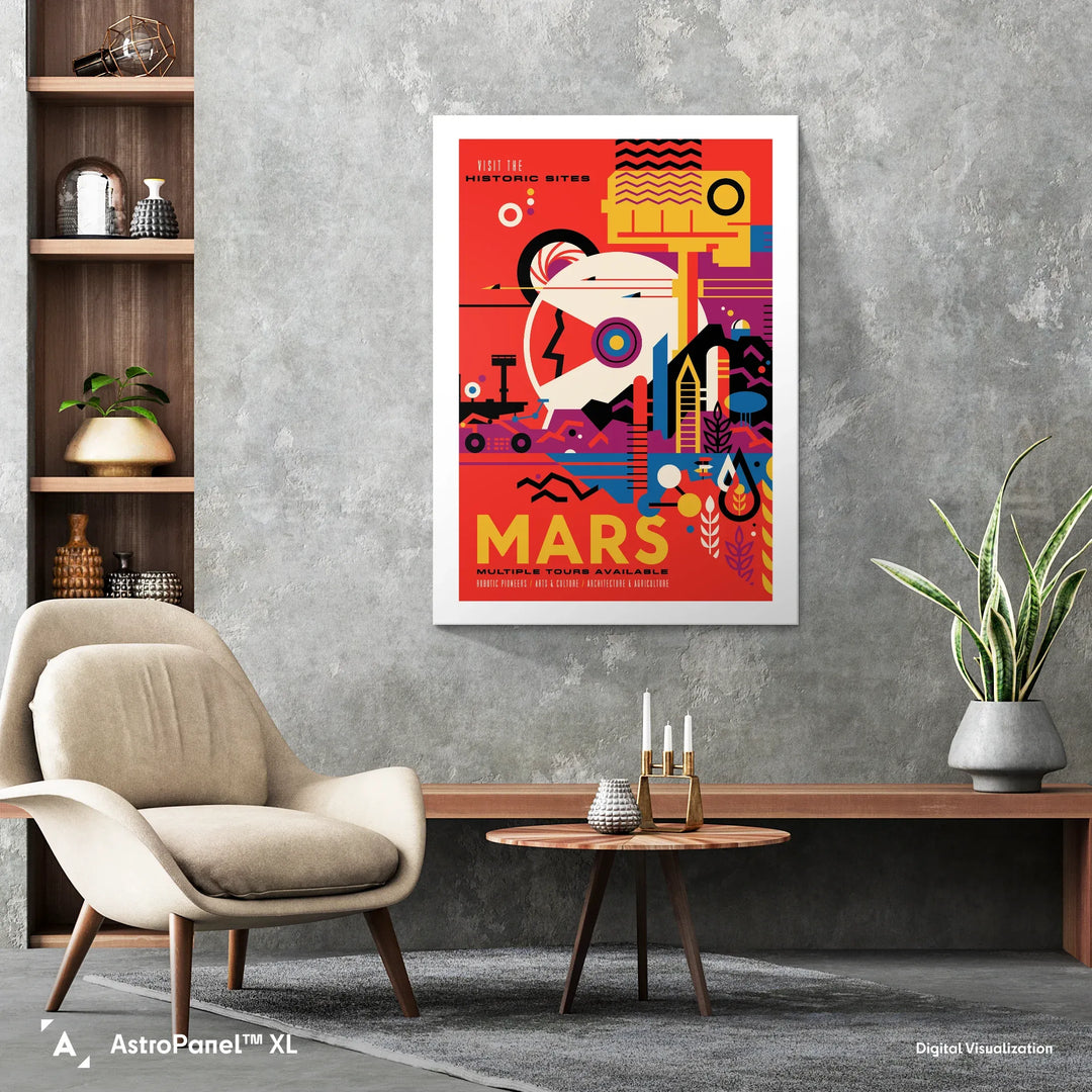 Mars: NASA Visions of the Future Poster