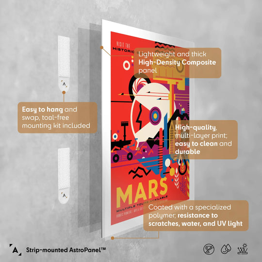 Mars: NASA Visions of the Future Poster