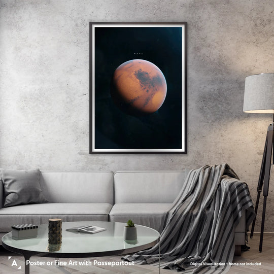Tobias Roetsch: Mars Poster