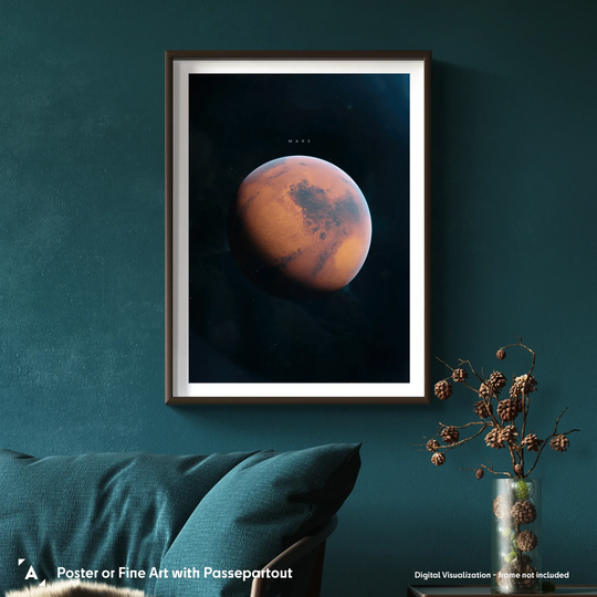 Tobias Roetsch: Mars Poster