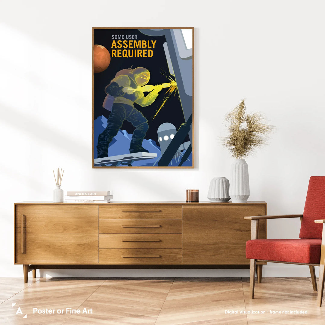 NASA Mars Recruitment Poster: Assembly Required