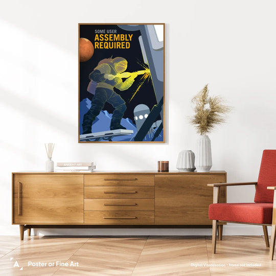 NASA Mars Recruitment Poster: Assembly Required
