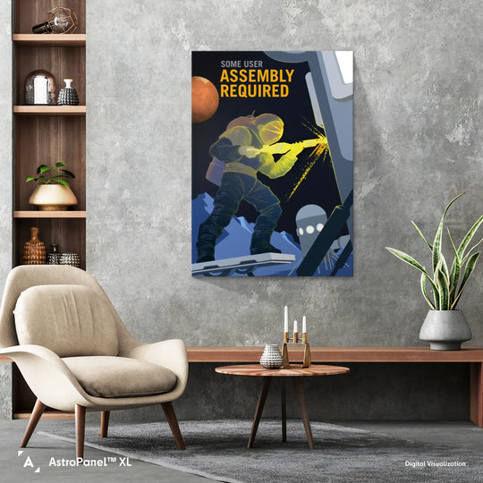 NASA Mars Recruitment Poster: Assembly Required
