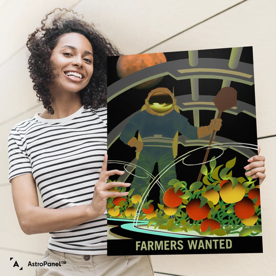 NASA Mars Recruitment Poster: Farmers Wanted