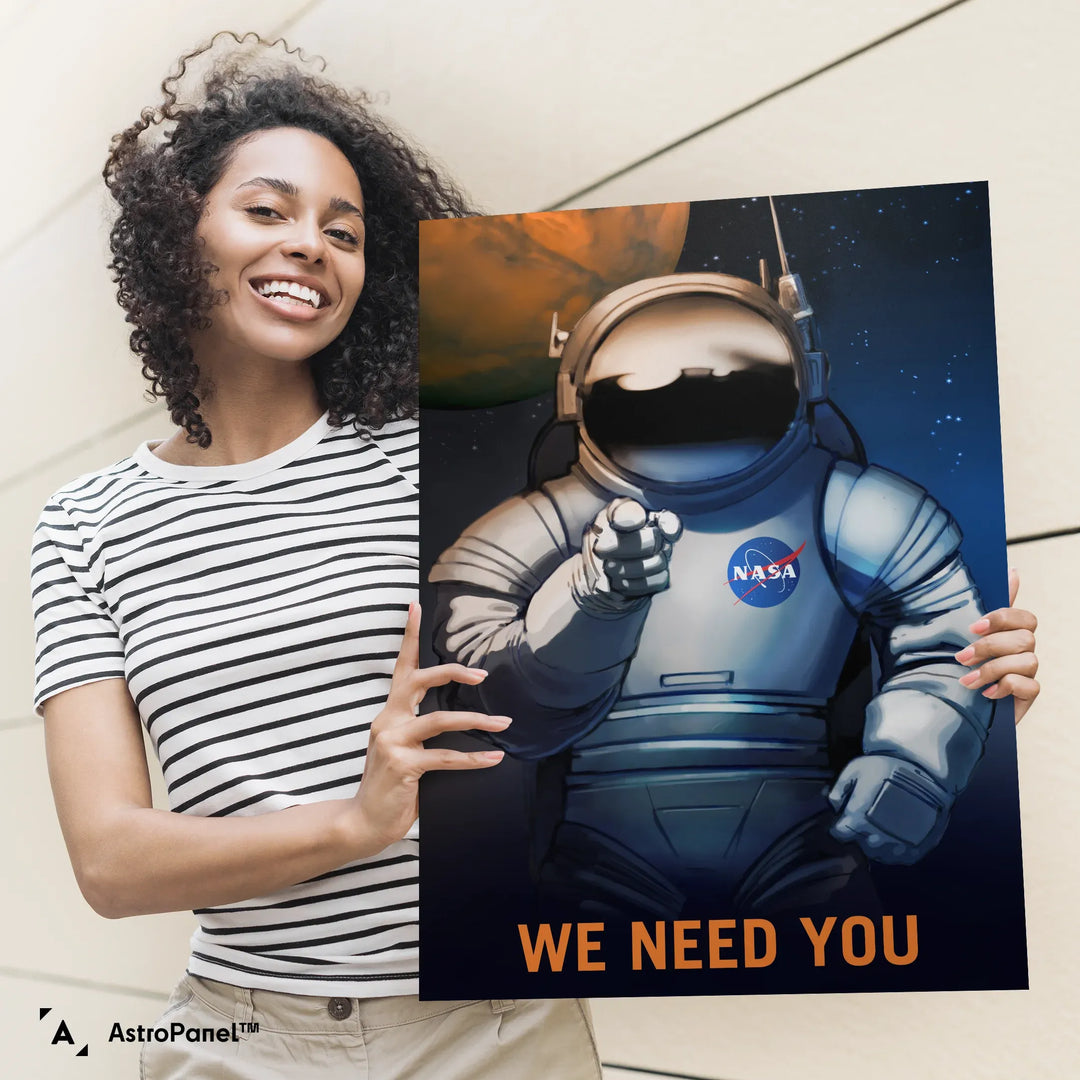 NASA Mars Recruitment Poster: We Need You!