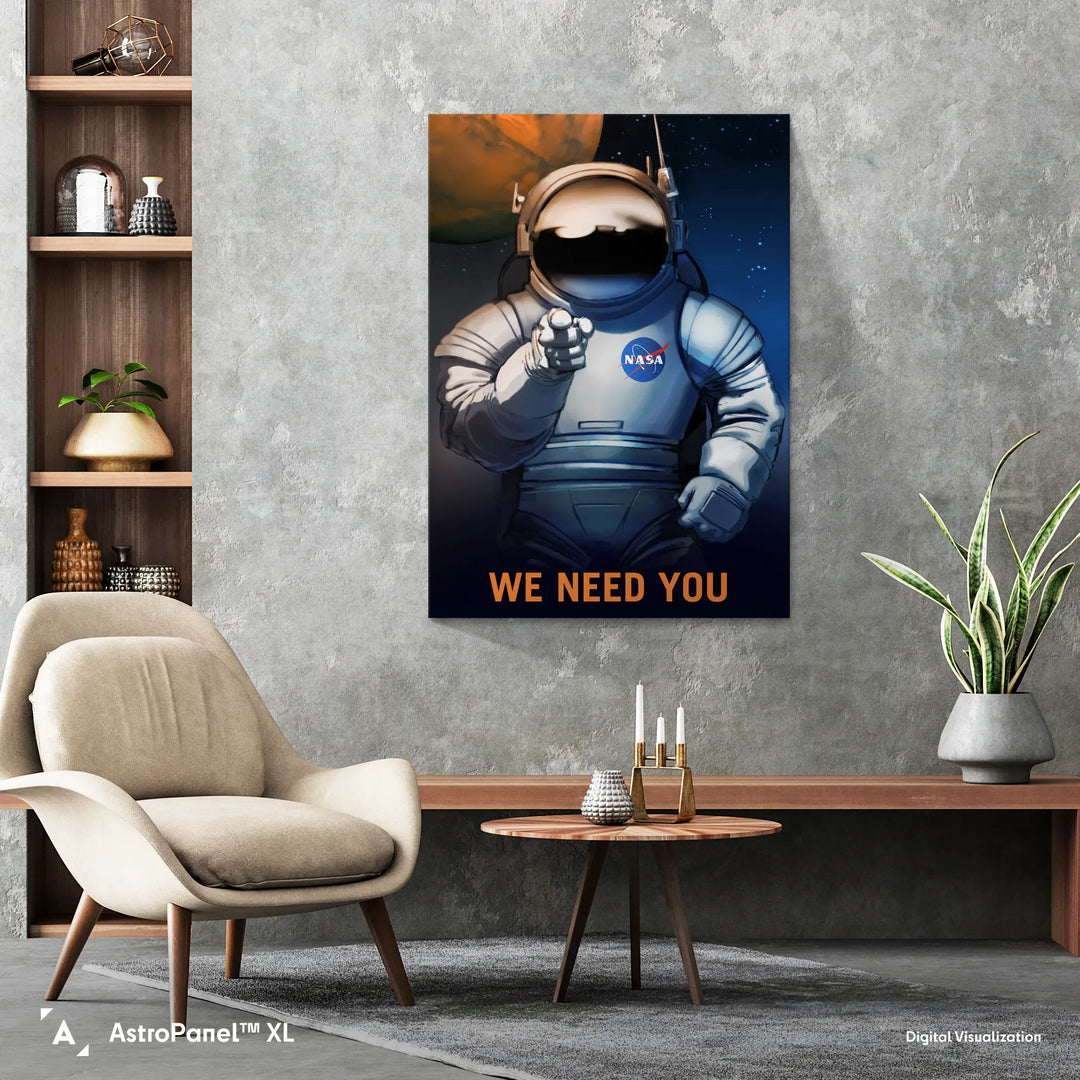 NASA Mars Recruitment Poster: We Need You!