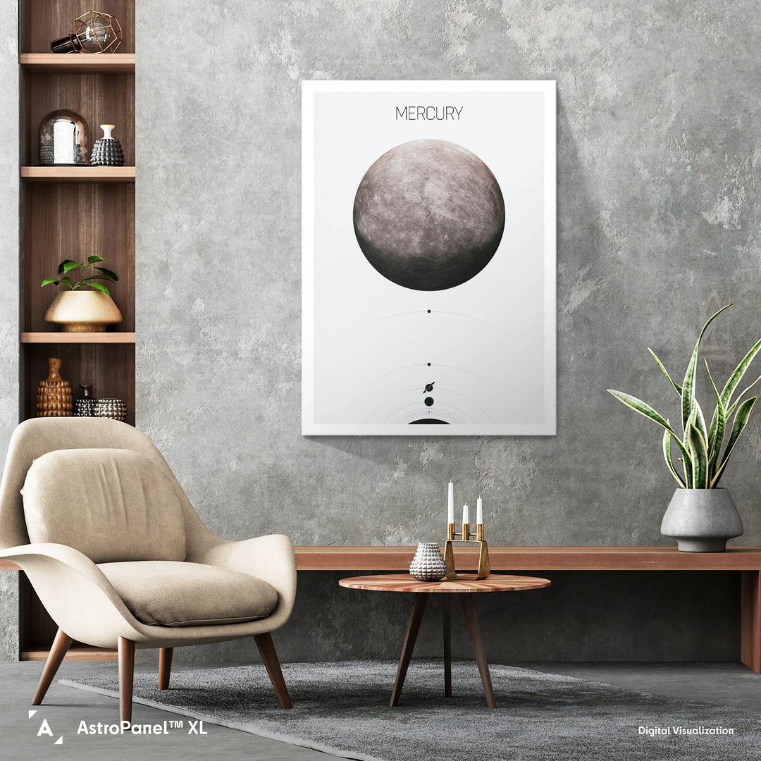 Solar System Light: Mercury Poster