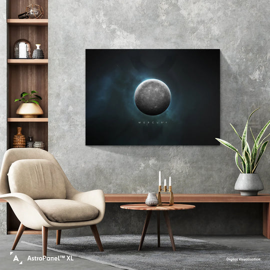 A Portrait of the Solar System: Mercury Poster