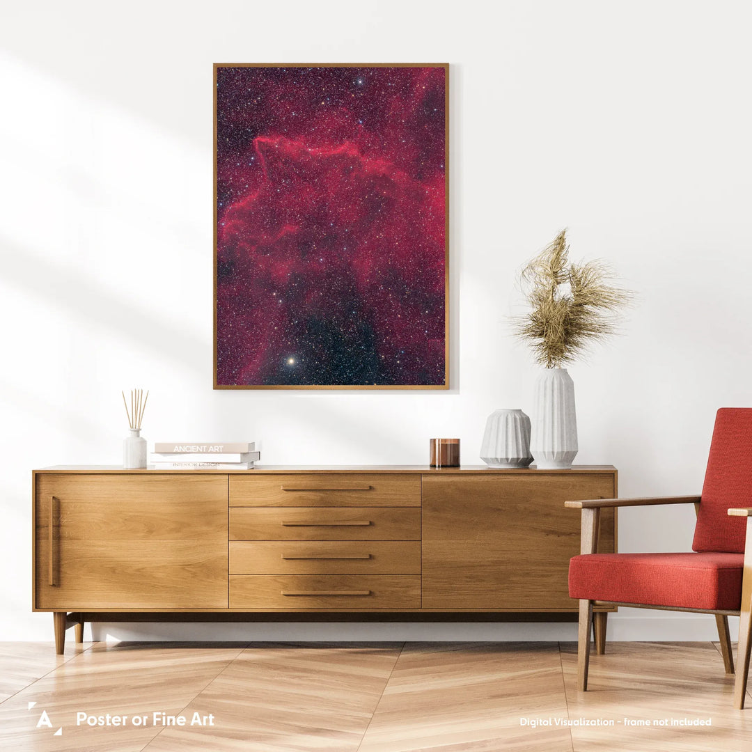 Michael Sidonio:  Gas and Dust in Puppis (BBW 56) Poster