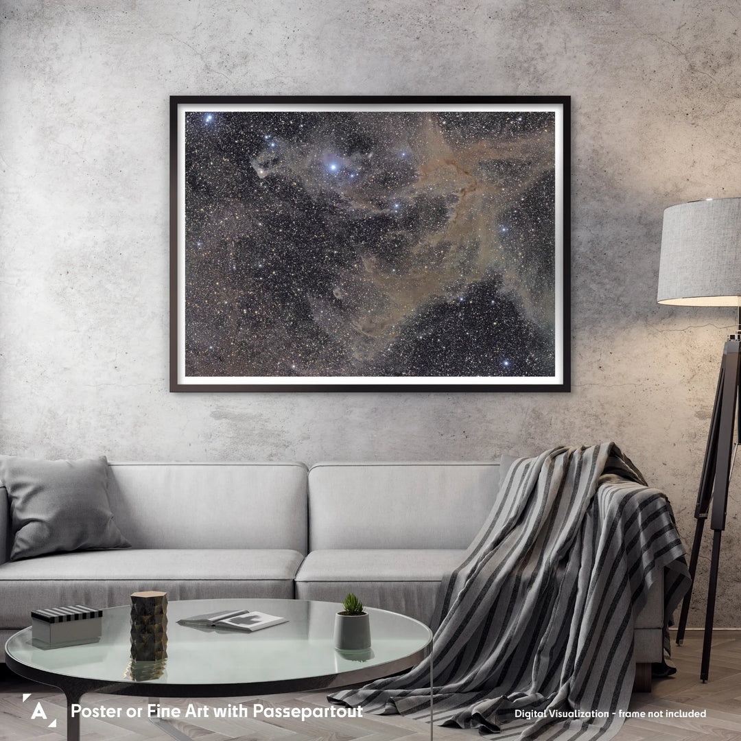 Michael Sidonio: Camaeleon Dust Cloud Poster