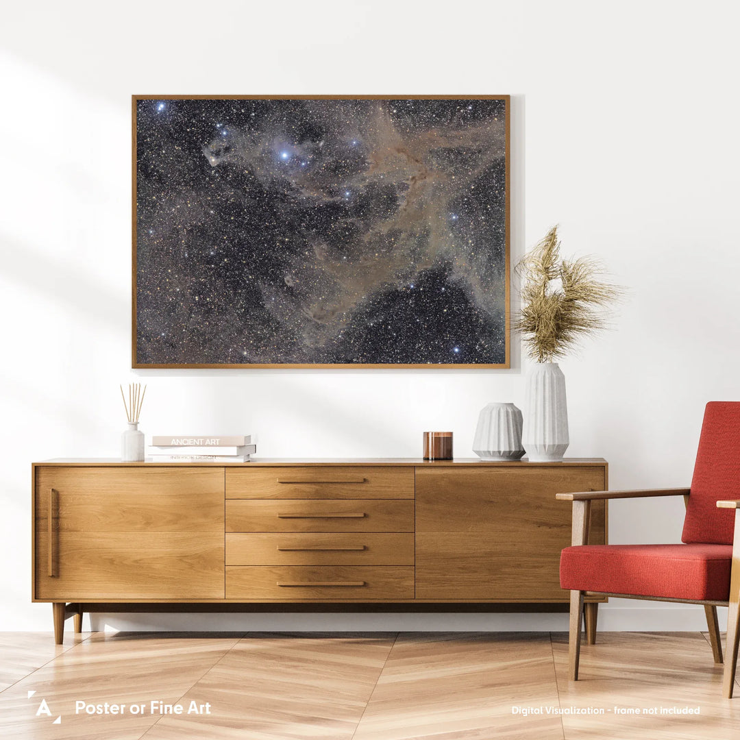 Michael Sidonio: Camaeleon Dust Cloud Poster