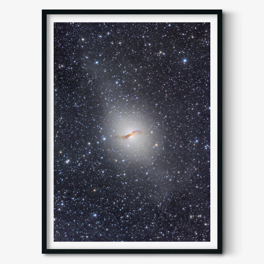 Michael Sidonio: Centaurus A Deep Field (NGC 5128) Poster