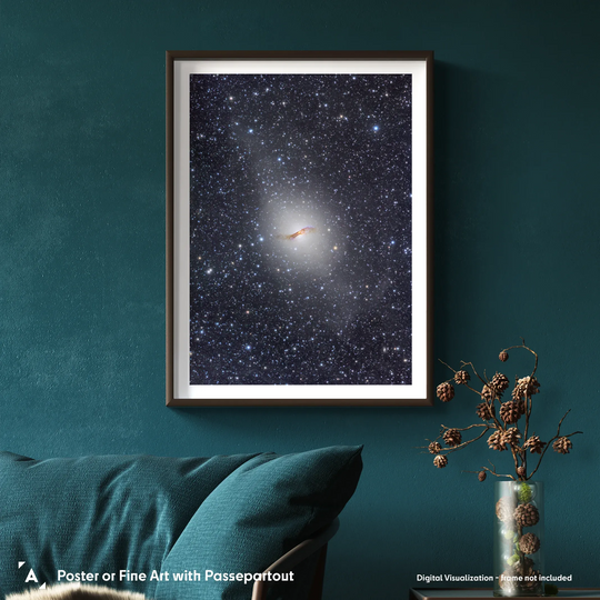 Michael Sidonio: Centaurus A Deep Field (NGC 5128) Poster