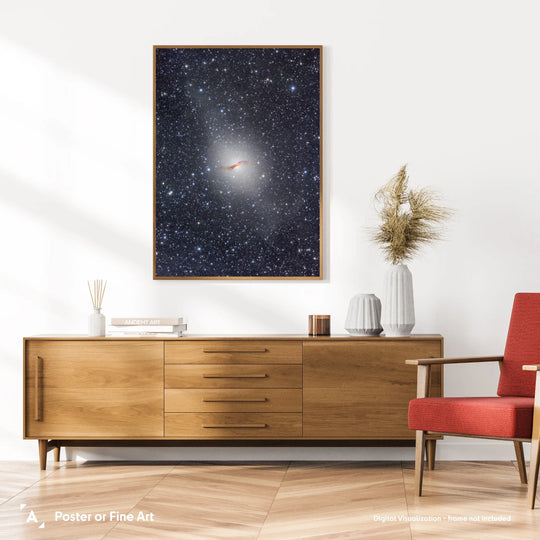Michael Sidonio: Centaurus A Deep Field (NGC 5128) Poster