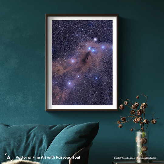 Michael Sidonio: Corona Australis Dust Cloud Poster