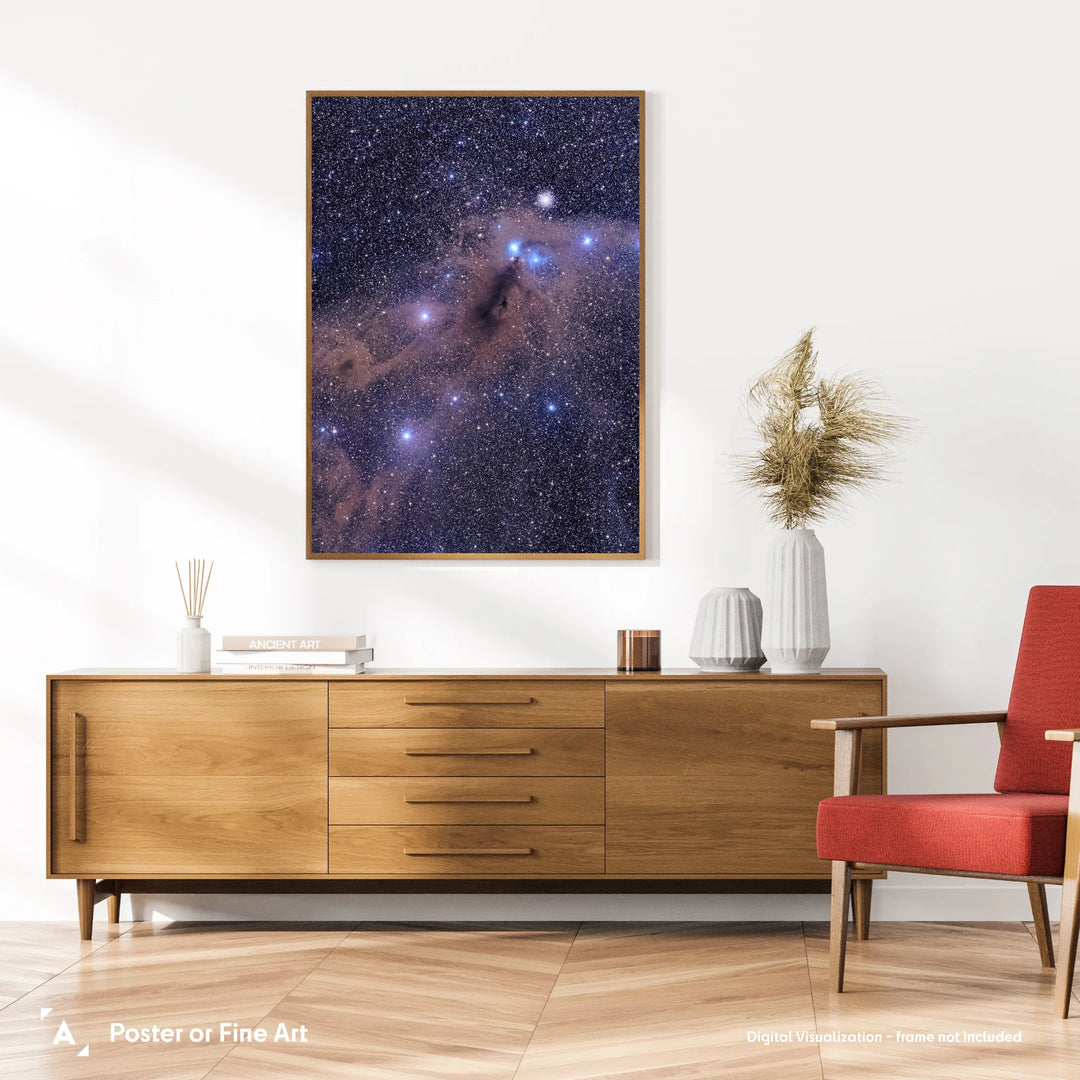 Michael Sidonio: Corona Australis Dust Cloud Poster