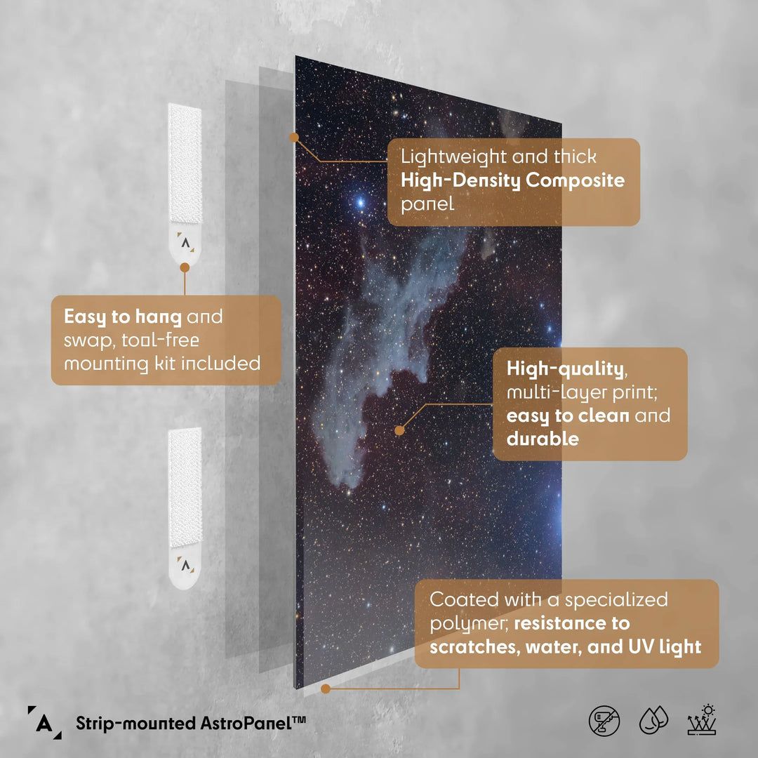 Michael Sidonio: The Witch Head Nebula (IC2188) Poster