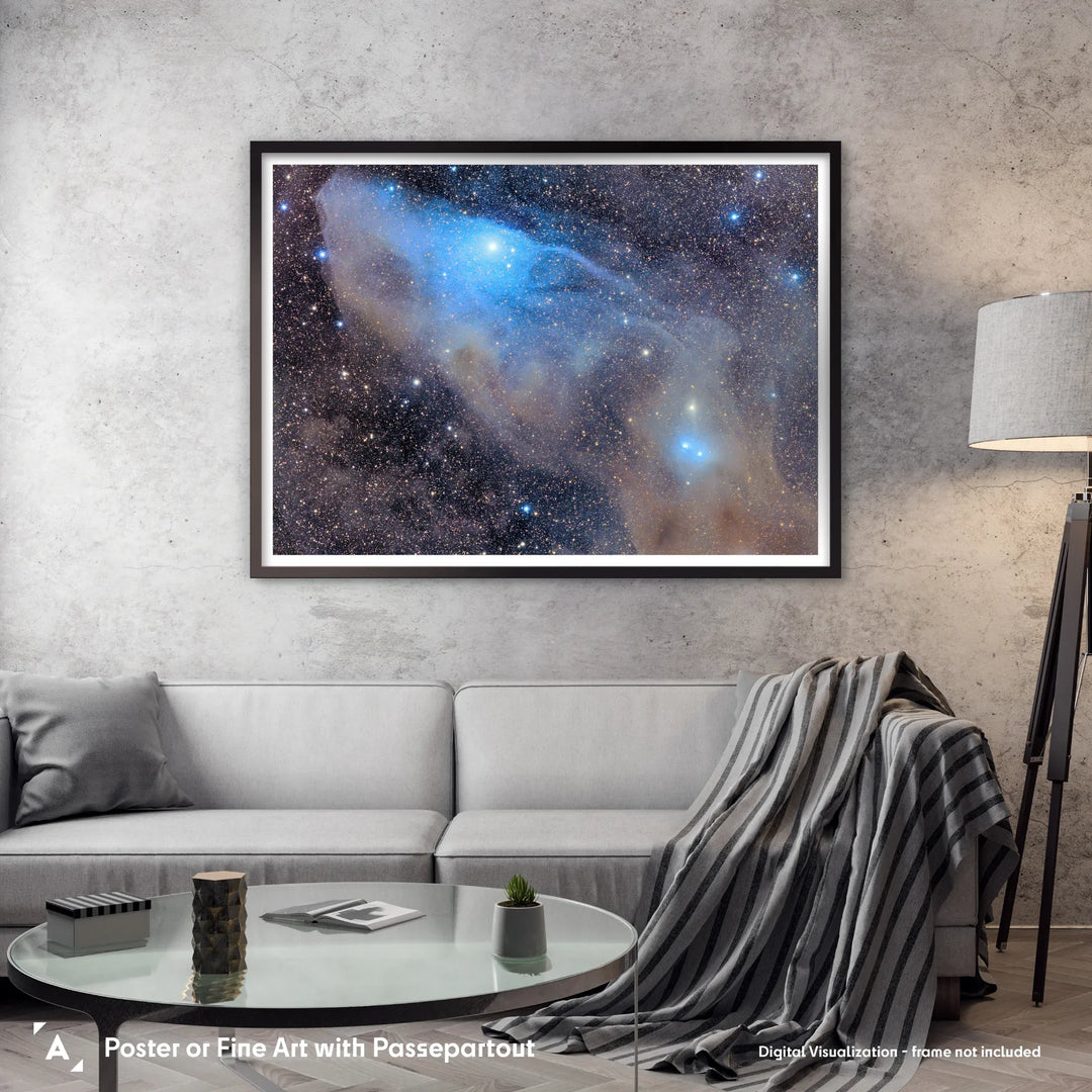 Michael Sidonio: The Blue Horsehead (IC4592) Poster